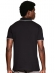 Camiseta Masculina Polo Básica Preta Aramis Regular Frisos - Preto