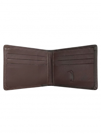 Carteira Aleatory Masculina Couro Legítimo Original