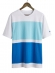 Camiseta Masculina PlusSize Aleatory Listrada Regular Original - Azul