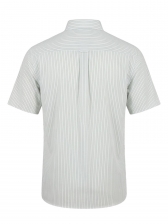 Camisa Manga Curta Aleatory Logo Bordado Com Bolso Original - Branco