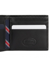 Carteira Masculina de Couro Tommy Hilfiger Original