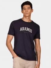 Camiseta Aramis Masculina Regular College Club - marinho