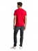 Camiseta Tommy Hilfiger Básica Masculina Gola Careca - Vermelho