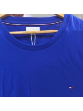 Camiseta Masculina Plus Size Tommy Hilfiger Original - Azul
