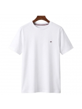 Camiseta Masculina Plus Size Tommy Hilfiger Original - Branco