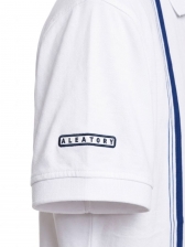 Camiseta Aleatory Masculino Polo Listrada Original - Branco