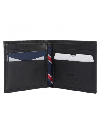 Carteira Masculina de Couro Tommy Hilfiger Original