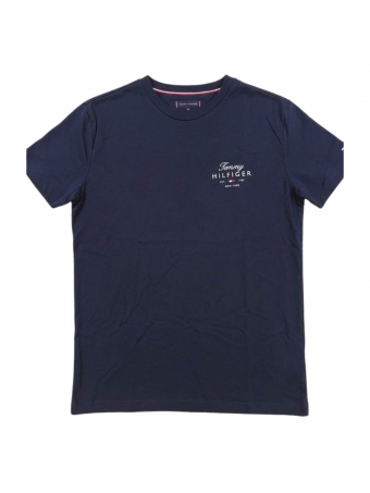 Camiseta Masculina Tommy Hilfiger Logo Estampada Original
