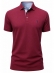 Camisa Polo Malha Lisa Aleatory Original - Marsala