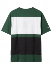 Camiseta Masculina Listrada Aleatory Original - Verde