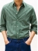 Camisa manga Longa Tommy Hilfiger Masculina TH FLEX Regular Fit Mini Xadrez Verde