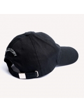 Boné Original Sarja Logo Bordado Cavalinho Aba Curva Aleatory - Preto