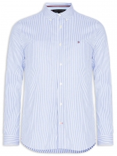 Camisa Manga Longa Tommy Hilfiger Listrada Regular Original - XL