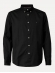Camisa Manga Longa Tommy Hilfiger Thflex Regular Fit - Preto