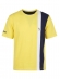 Camiseta Masculina PlusSize Aleatory Listrada Regular Original - Amarelo