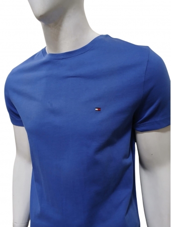 Camiseta Tommy Hilfiger Básica Masculina Gola Careca