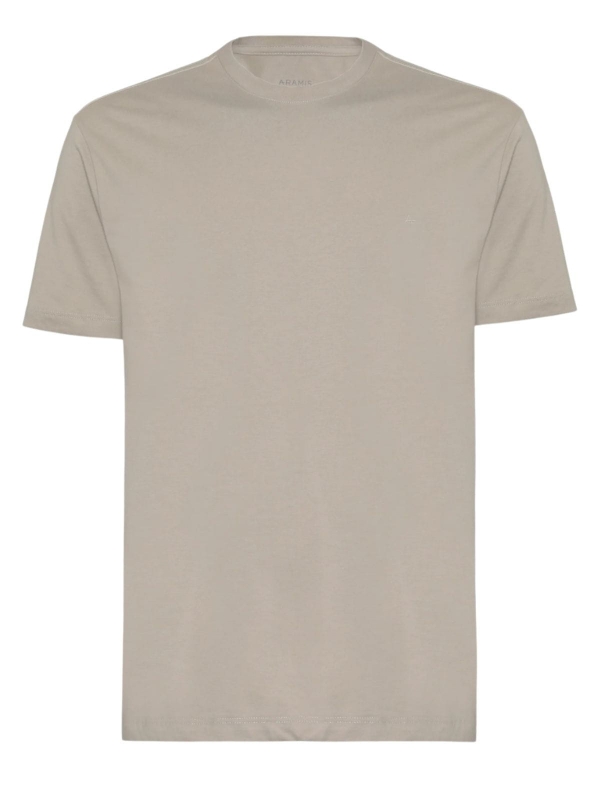 Camiseta basica masculino aramis regular lisa - Palha