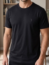 Camiseta Aleatory Lisa Algodao Peruano Original - Preto