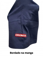 Camiseta Masculina Aleatory Listrada Original - Vermelho