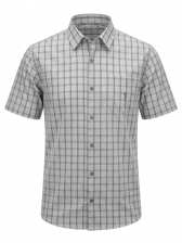 Camisa Manga Curta Aleatory Logo Bordado Com Bolso Original - Cinza