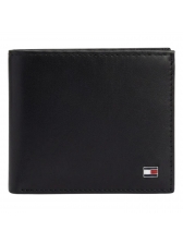 Carteira Masculina de Couro Tommy Hilfiger Original