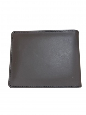 Carteira Aleatory Masculina Couro Legítimo Original - Marrom Preto