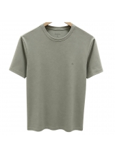 Camiseta basica masculino aramis regular lisa - Caqui
