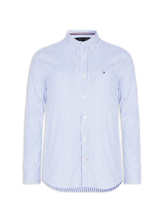 Camisa Manga Longa Tommy Hilfiger Listrada Regular Original