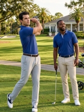 Camisa Polo Malha Lisa Aleatory Original - Marinho