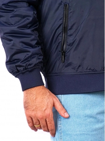 Jaqueta Casual Slim Bolso OGOCHI Masculina Original