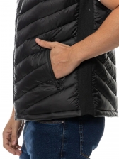Colete Masculino Puffer Metalasse Preto Crocker Original - Preto