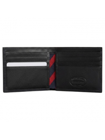 Carteira Masculina de Couro Original Tommy Hilfiger