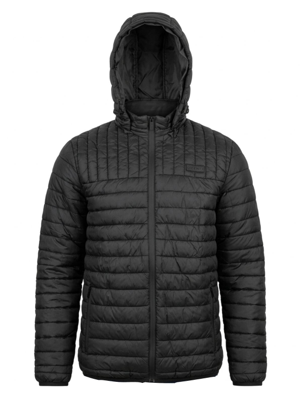 Jaqueta Puffer OGOCHI Capuz Removivel Original Masculino - Preto