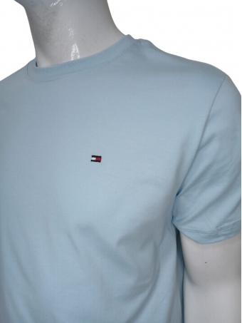 Camiseta Tommy Hilfiger Básica Masculina Gola Careca