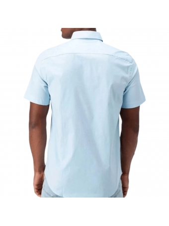 Camisa Oxford Light Manga Curta Tommy Hilfiger Original