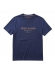 Camiseta Masculina Tommy Hilfiger Estampada Original - Azul Escuro