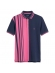 Camiseta Masculina Polo Aleatory Listrada Original - Rosa