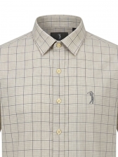 Camisa Manga Curta Aleatory Logo Bordado Original - Branco