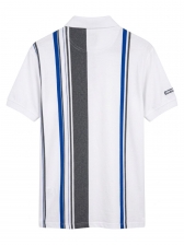 Camiseta Aleatory Masculino Polo Listrada Original - Branco