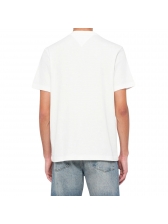 Camiseta Tommy Hilfiger Estampada Blocos de cores - Branca