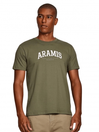 Camiseta Aramis Masculina Regular College Club