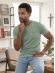 Camiseta Tommy Hilfiger Básica Masculina Gola Careca - Verde Menta