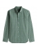 Camisa manga Longa Tommy Hilfiger Masculina TH FLEX Regular Fit Mini Xadrez Verde
