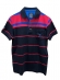 Camiseta Polo Aleatory Listrada Masculino Original - Azul