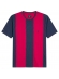 Camiseta Masculina PlusSize Aleatory Listrada Regular Original - Vermelho