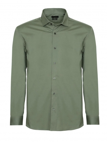 Camisa Masculina Slim Tricoline Stretch Aramis Original