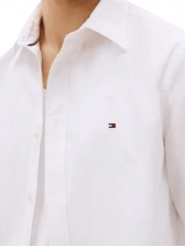Camisa Manga Longa Tommy Hilfiger Thflex Regular Fit - Branca