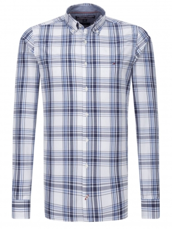 Camisa Manga Longa Tommy Hilfiger Xadrez Regular Fit