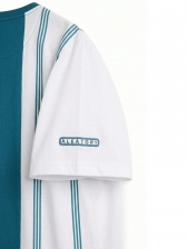 Camiseta Masculina Aleatory Listrada Original - Verde