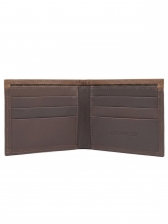 Carteira Masculina Aleatory em Couro Legítimo Slim Bicolor